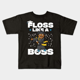 Floss Like A Boss Class Of 2019 Graduation Kids T-Shirt